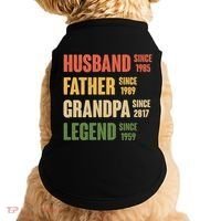 Personalized Dad Grandpa Gift Fathers Day Custom Doggie Tank thumb 0
