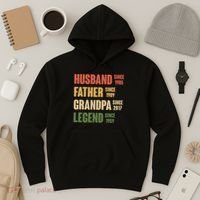 Personalized Dad Grandpa Gift Fathers Day Custom Hoodie thumb 3
