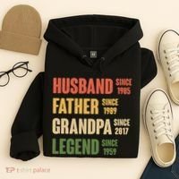 Personalized Dad Grandpa Gift Fathers Day Custom Hoodie thumb 4