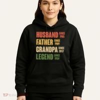 Personalized Dad Grandpa Gift Fathers Day Custom Hoodie thumb 5