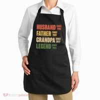 Personalized Dad Grandpa Gift Fathers Day Custom Apron thumb 2