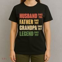 Personalized Dad Grandpa Gift Fathers Day Custom T-Shirt thumb 4