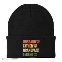 Personalized Dad Grandpa Gift Fathers Day Custom Beanie thumb 0