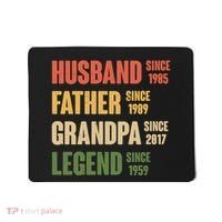 Personalized Dad Grandpa Gift Fathers Day Custom Mousepad thumb 0