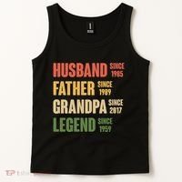 Personalized Dad Grandpa Gift Fathers Day Custom Tank Top thumb 2