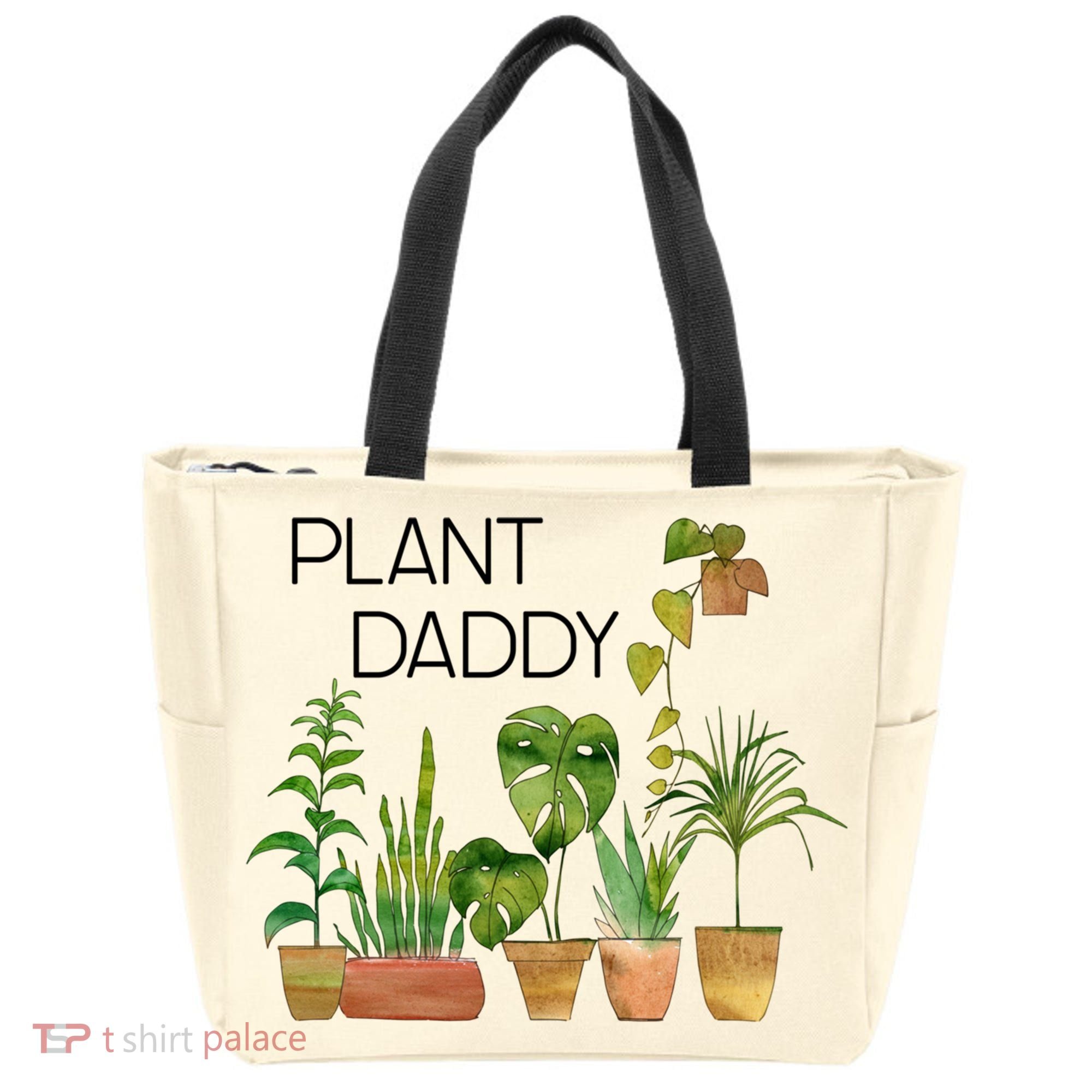 Plant Daddy House Plant Lover Monstera Dad Father Gift Cute Gift Tote Bag