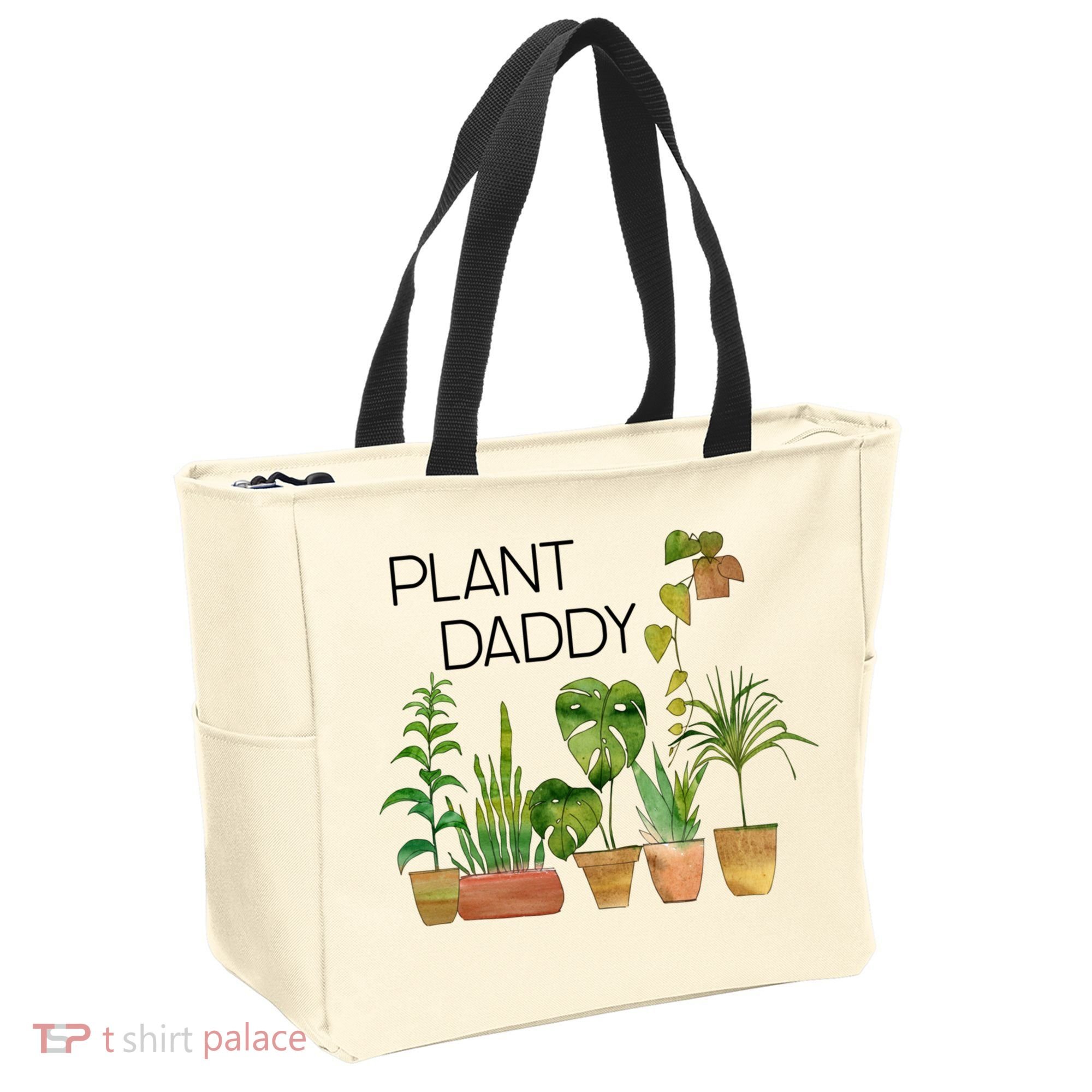 Plant Daddy House Plant Lover Monstera Dad Father Gift Cute Gift Tote Bag
