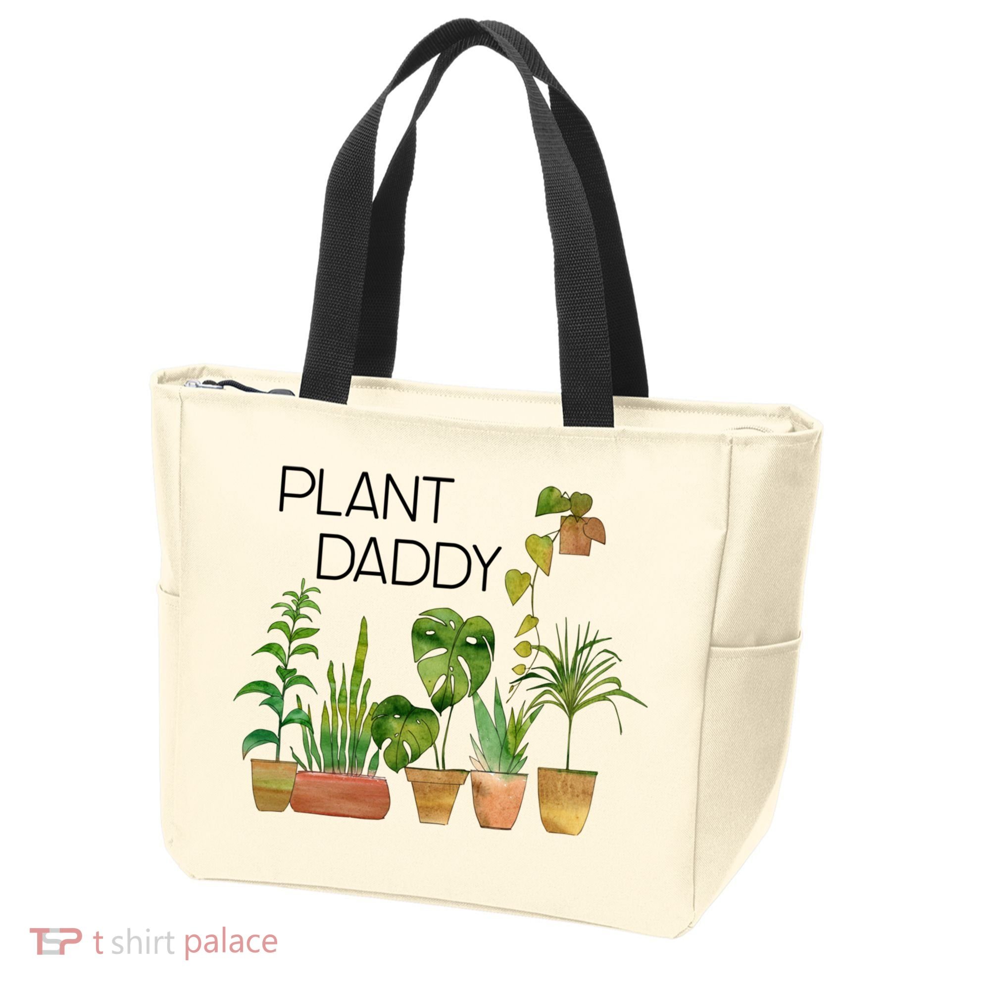 Plant Daddy House Plant Lover Monstera Dad Father Gift Cute Gift Tote Bag