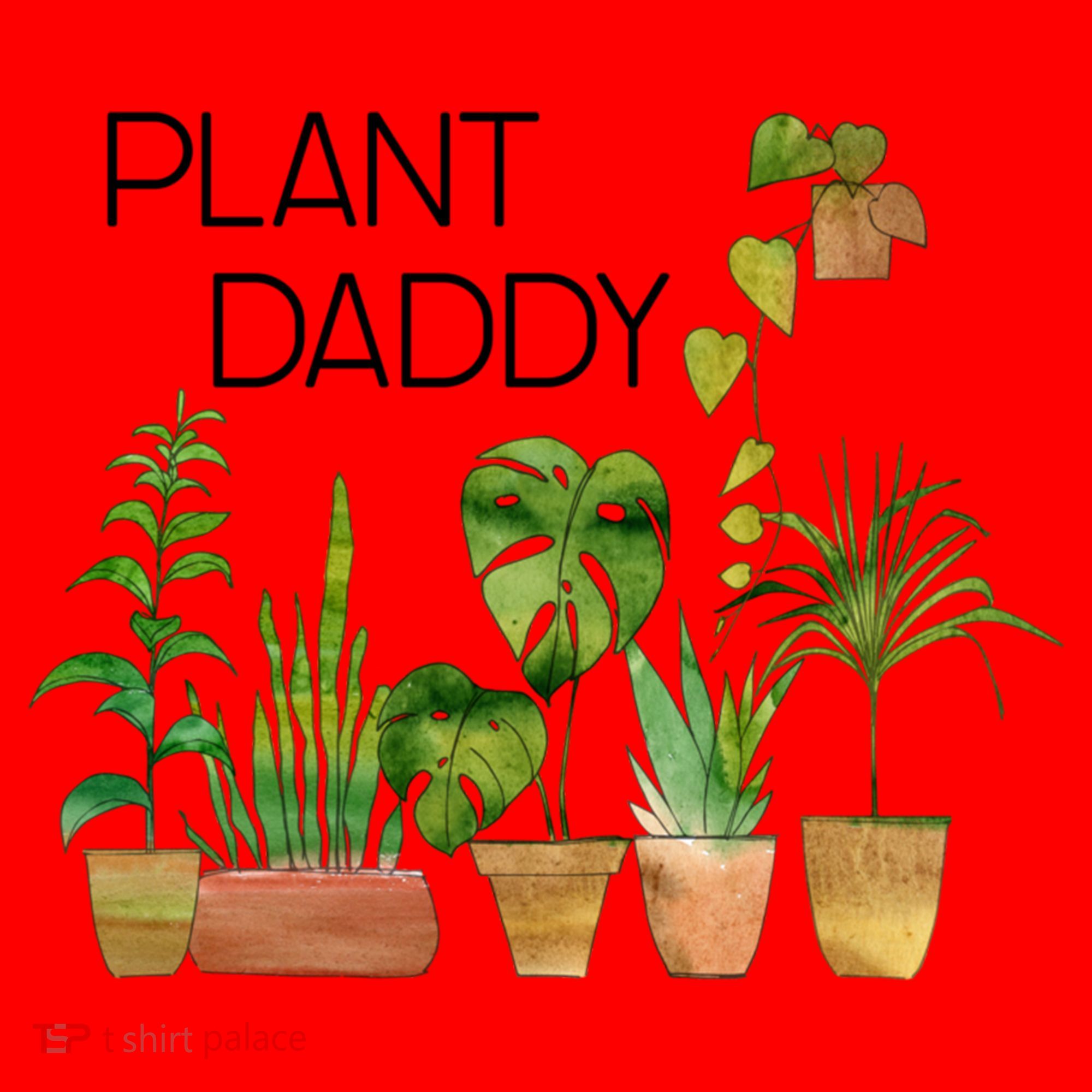 Plant Daddy House Plant Lover Monstera Dad Father Gift Cute Gift Santa Hat