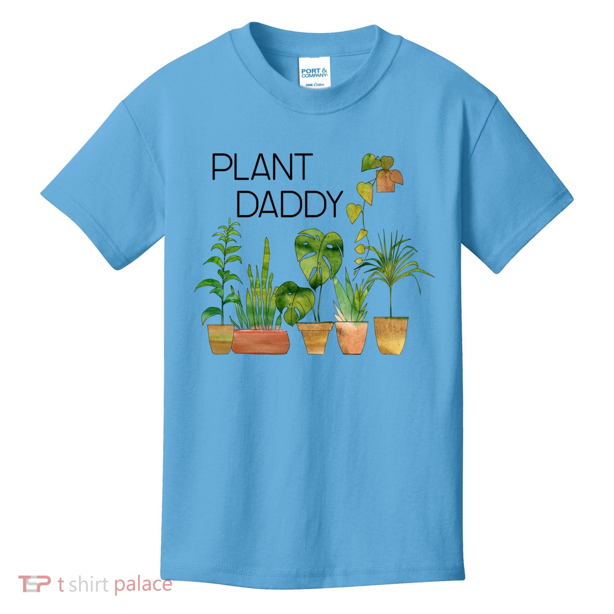 Plant Daddy House Plant Lover Monstera Dad Father Gift Cute Gift Kids T-Shirt