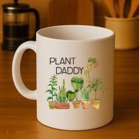 Plant Daddy House Plant Lover Monstera Dad Father Gift Cute Gift Coffee Mug thumb 4