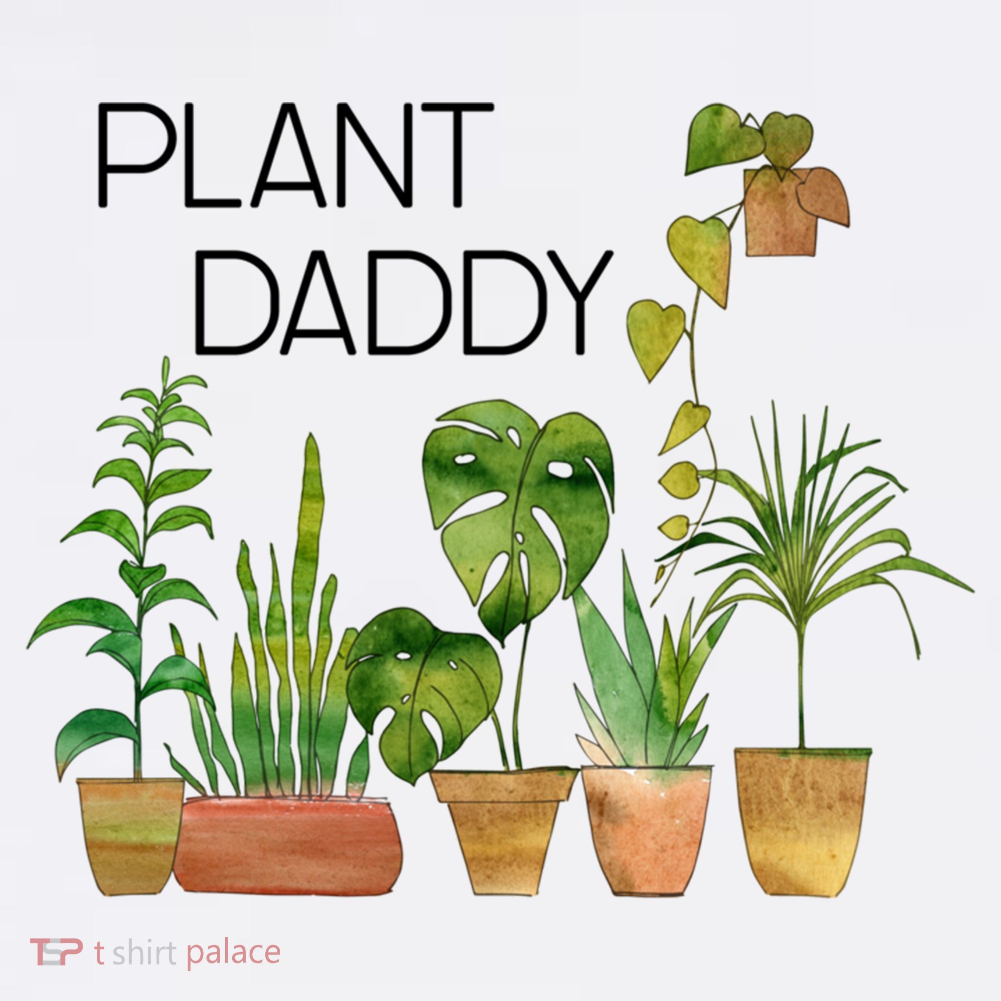 Plant Daddy House Plant Lover Monstera Dad Father Gift Cute Gift Women's Tank Top