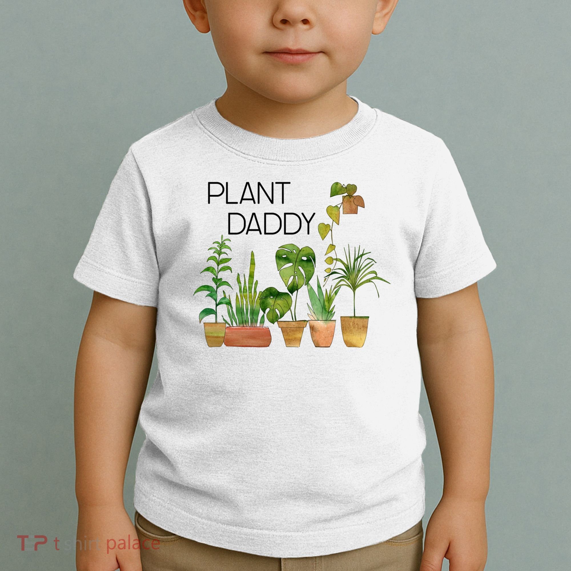 Plant Daddy House Plant Lover Monstera Dad Father Gift Cute Gift Toddler T-Shirt