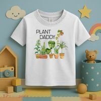 Plant Daddy House Plant Lover Monstera Dad Father Gift Cute Gift Toddler T-Shirt thumb 3