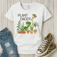 Plant Daddy House Plant Lover Monstera Dad Father Gift Cute Gift Women's T-Shirt thumb 3