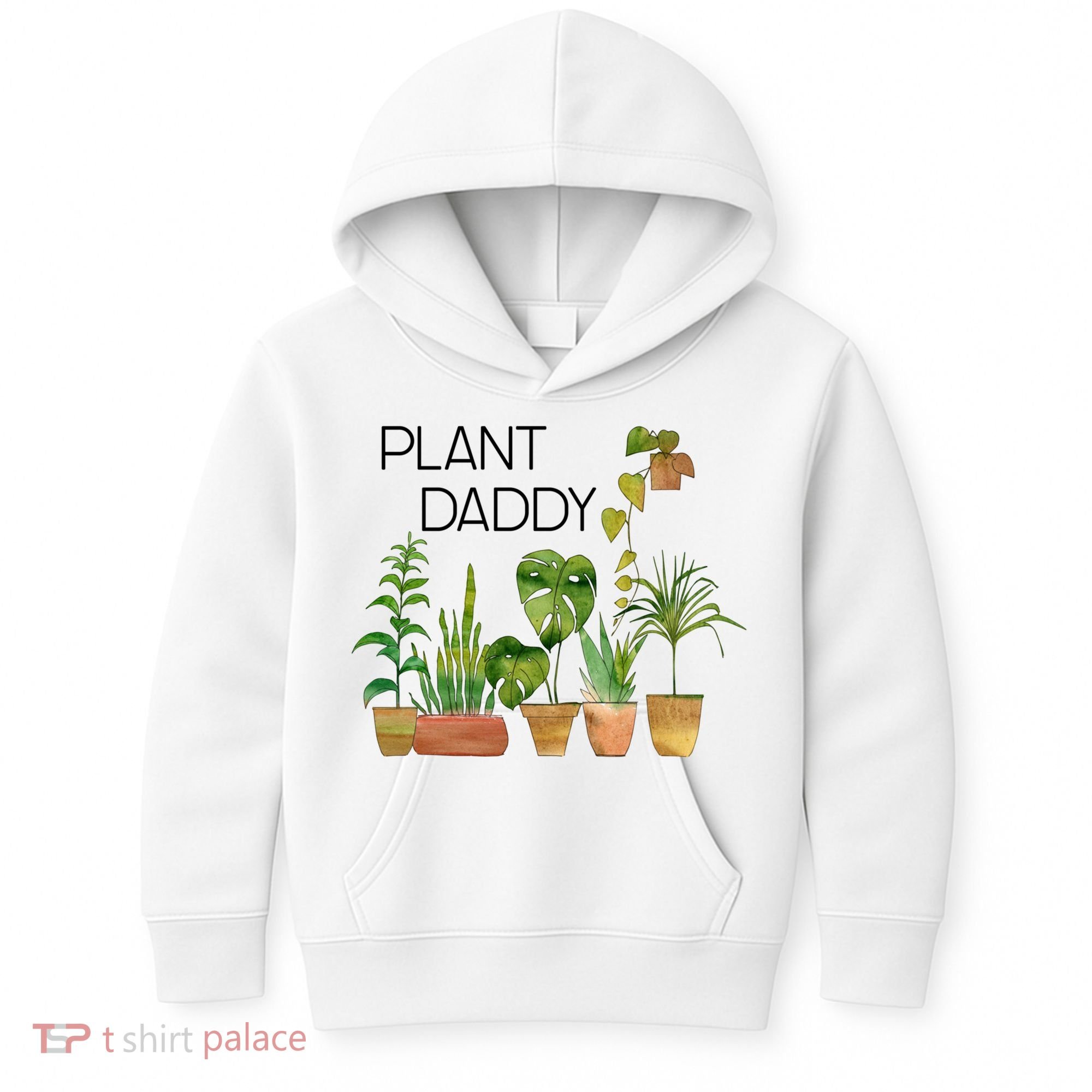 Plant Daddy House Plant Lover Monstera Dad Father Gift Cute Gift Kids Hoodie