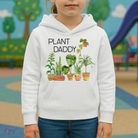 Plant Daddy House Plant Lover Monstera Dad Father Gift Cute Gift Kids Hoodie thumb 3
