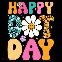 Polka Dot Hippie Flowers Smile Face Groovy Teacher Happy Dot Day Gift Coffee Mug thumb 5