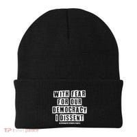 Pro Democracy I Dissent Strong Support Beanie thumb 0