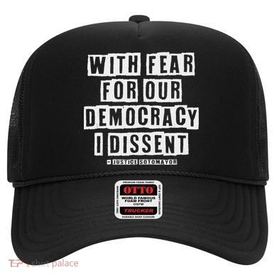 Pro Democracy I Dissent Strong Support Hat