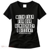 Pro Democracy I Dissent Strong Support Women's T-Shirt thumb 0