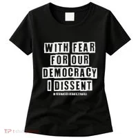 Pro Democracy I Dissent Strong Support Women's T-Shirt thumb 0