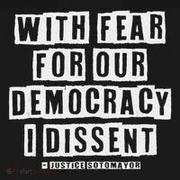 Pro Democracy I Dissent Strong Support Women's T-Shirt thumb 6