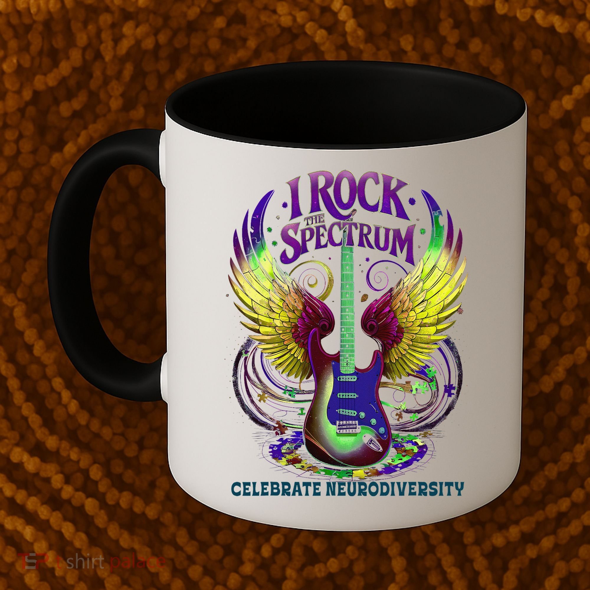 Proud Diversity I ROCK THE SPECTRUM Autism Teacher Stimming Coffee Mug