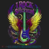 Proud Diversity I ROCK THE SPECTRUM Autism Teacher Stimming Beanie thumb 2