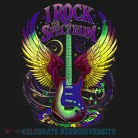 Proud Diversity I ROCK THE SPECTRUM Autism Teacher Stimming Visor thumb 3