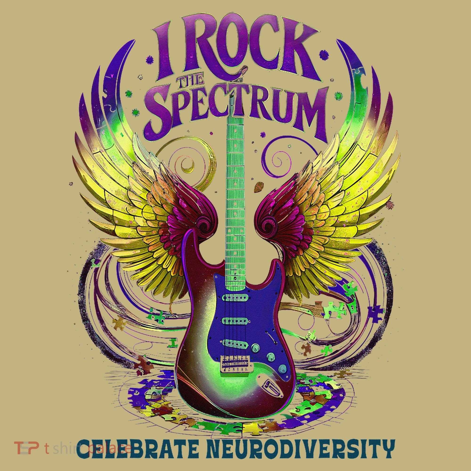 Proud Diversity I ROCK THE SPECTRUM Autism Teacher Stimming Long Sleeve Shirt