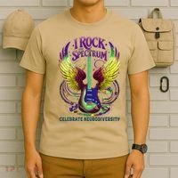 Proud Diversity I ROCK THE SPECTRUM Autism Teacher Stimming T-Shirt thumb 6