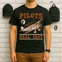 Pilots Do It Real Fast T-Shirt thumb 6