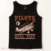 Pilots Do It Real Fast Tank Top thumb 2