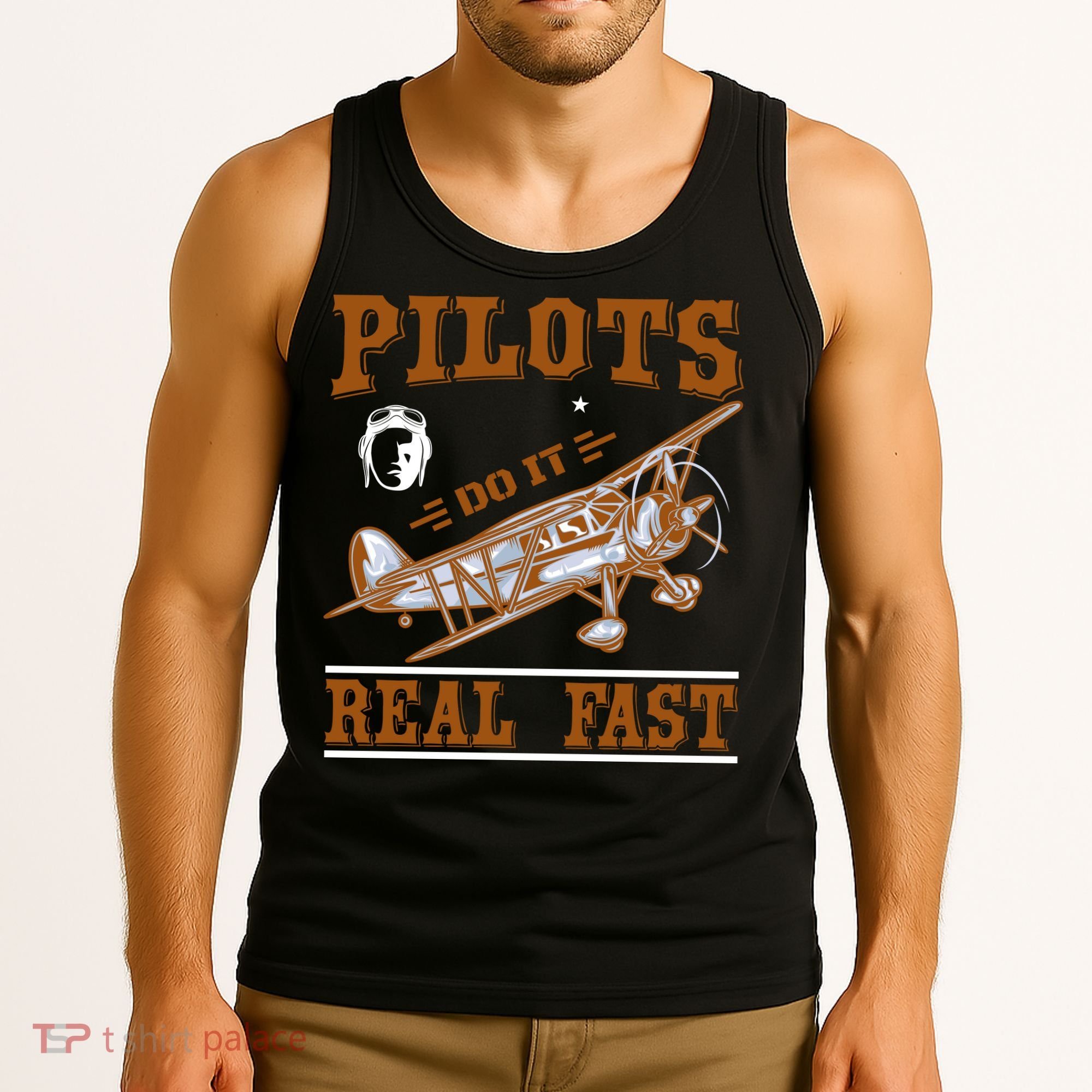 Pilots Do It Real Fast Tank Top