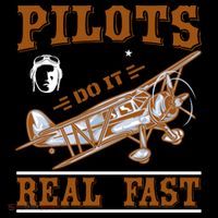 Pilots Do It Real Fast Kids T-Shirt thumb 4