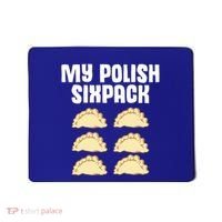 Polish Dumpling Joke Sixpack Pole Pun Polska Perogie Pierogi Cute Gift Mousepad thumb 0