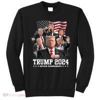 President Donald J Trump 2024 Never Surrender Sweatshirt thumb 0