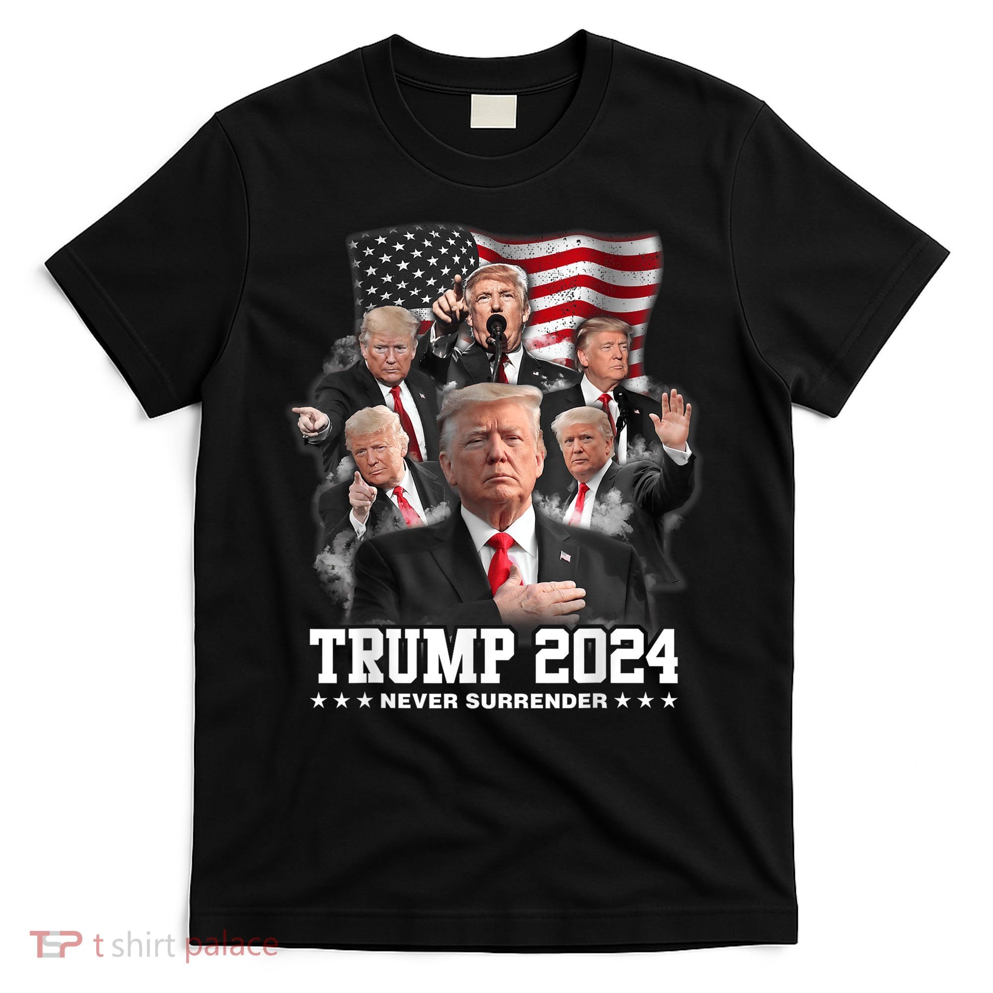 President Donald J Trump 2024 Never Surrender T-Shirt