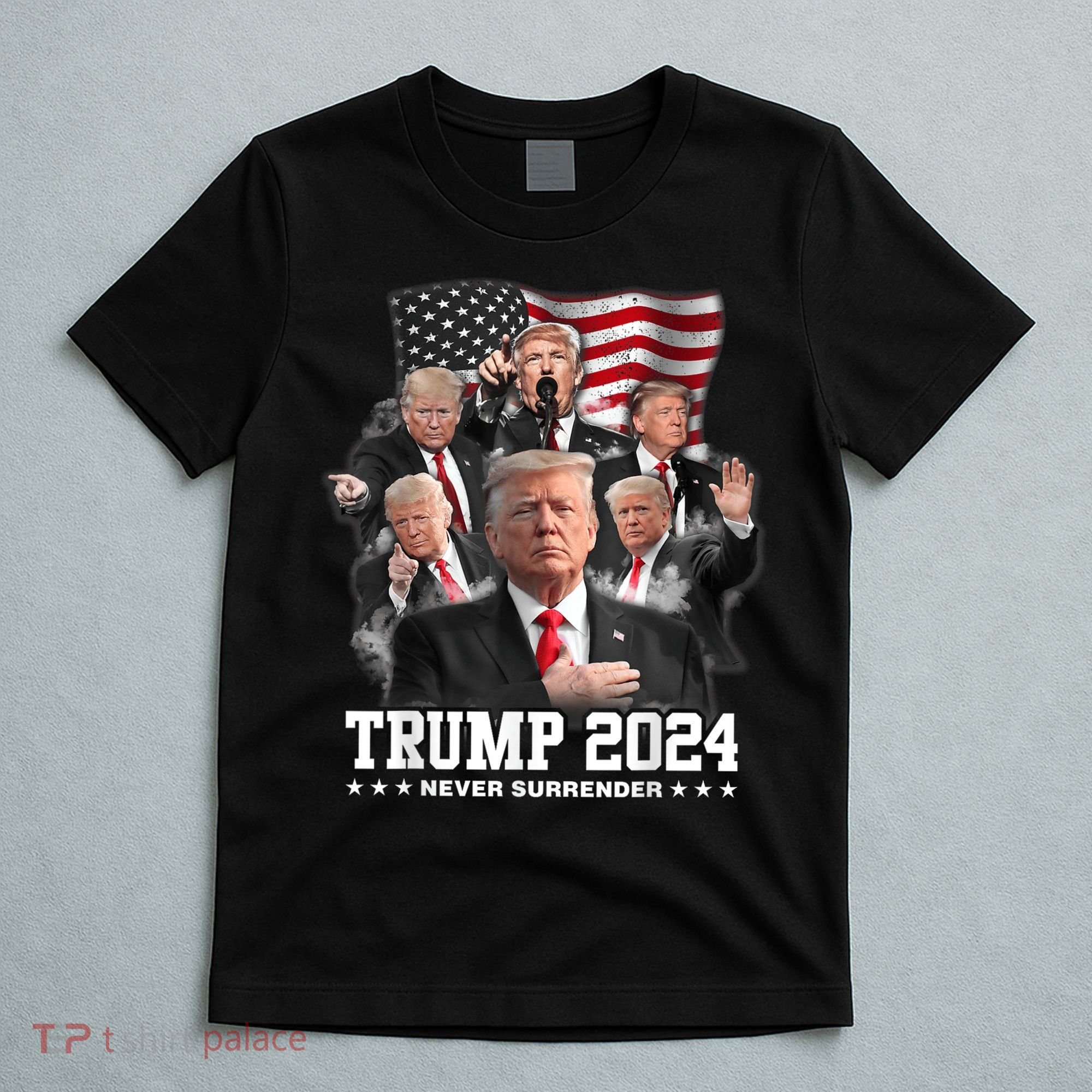 President Donald J Trump 2024 Never Surrender T-Shirt