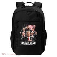 President Donald J Trump 2024 Never Surrender Backpack thumb 0