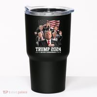 President Donald J Trump 2024 Never Surrender Tumbler thumb 0