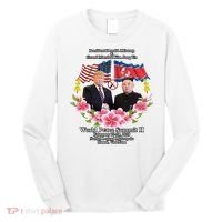 President Donald J Trump Grand Marshal Kim Jong Un World Peace Summit Ii Long Sleeve Shirt thumb 0