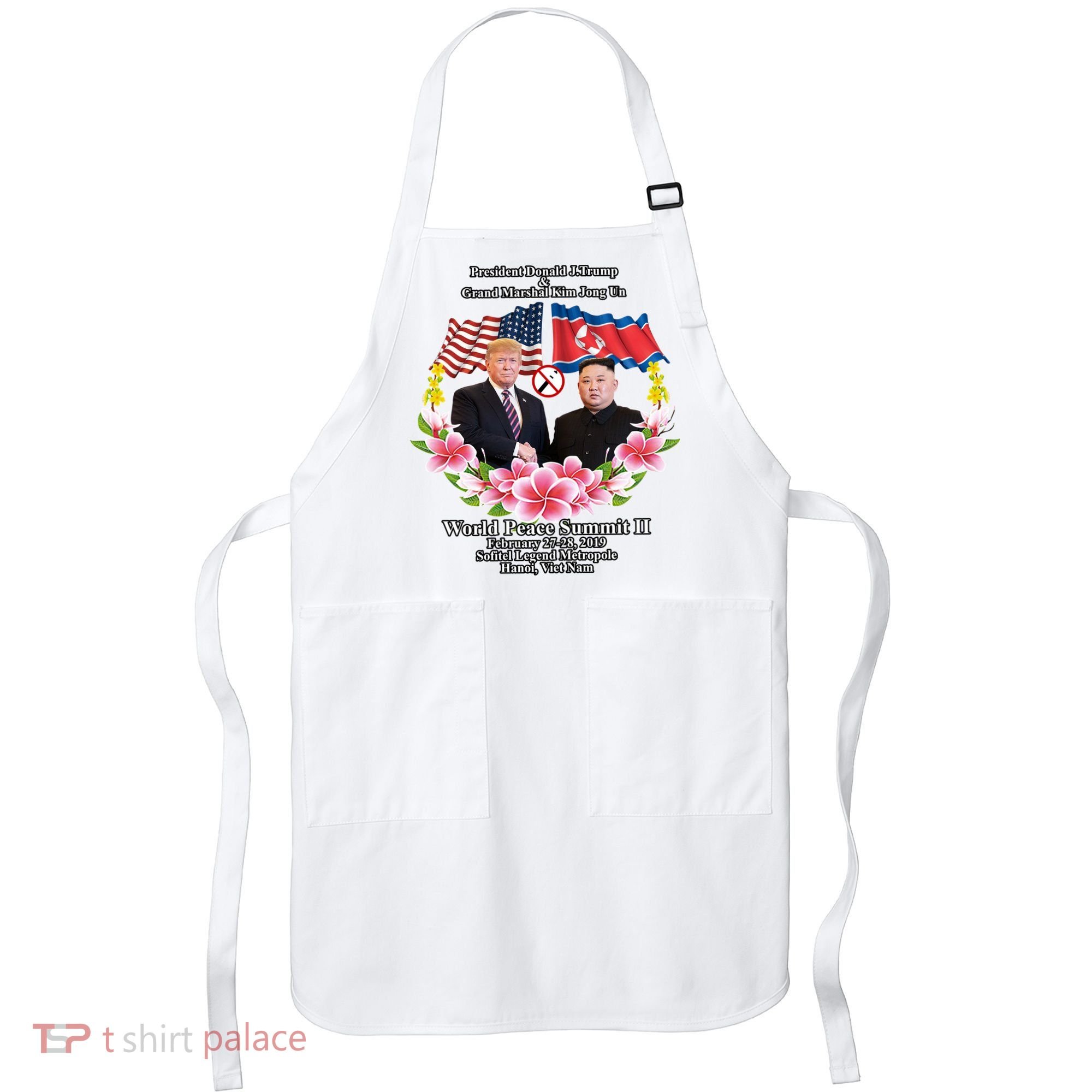 President Donald J Trump Grand Marshal Kim Jong Un World Peace Summit Ii Apron