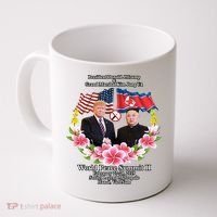 President Donald J Trump Grand Marshal Kim Jong Un World Peace Summit Ii Coffee Mug thumb 0