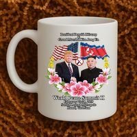 President Donald J Trump Grand Marshal Kim Jong Un World Peace Summit Ii Coffee Mug thumb 2
