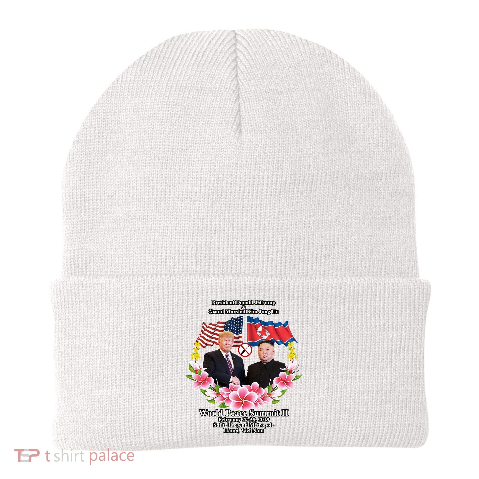 President Donald J Trump Grand Marshal Kim Jong Un World Peace Summit Ii Beanie