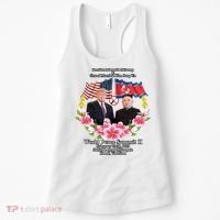 President Donald J Trump Grand Marshal Kim Jong Un World Peace Summit Ii Women's Tank Top thumb 0