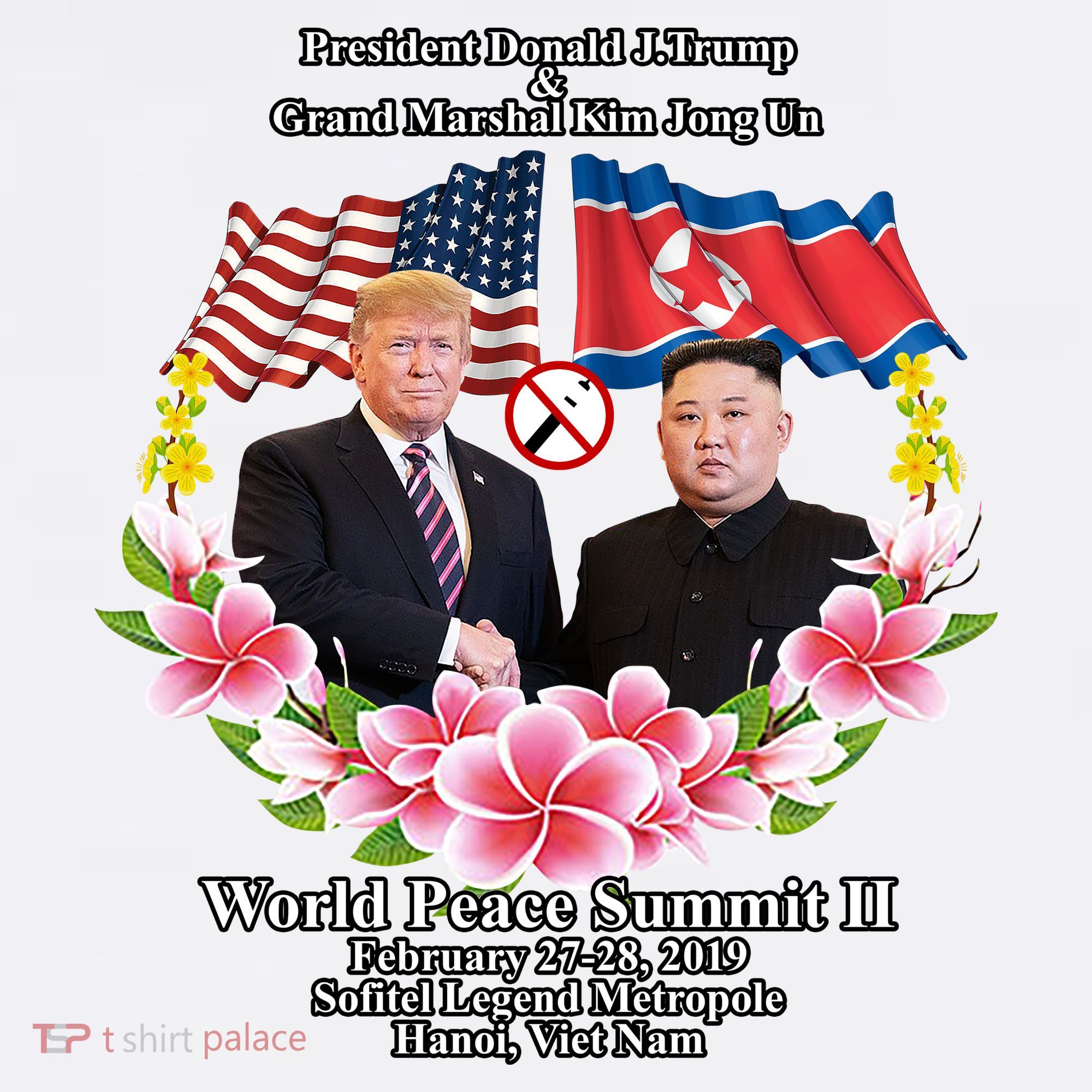 President Donald J Trump Grand Marshal Kim Jong Un World Peace Summit Ii Baby Bodysuit