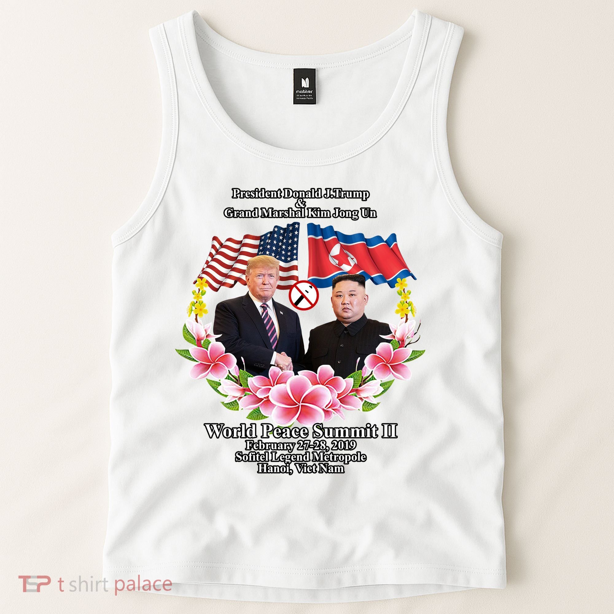 President Donald J Trump Grand Marshal Kim Jong Un World Peace Summit Ii Tank Top